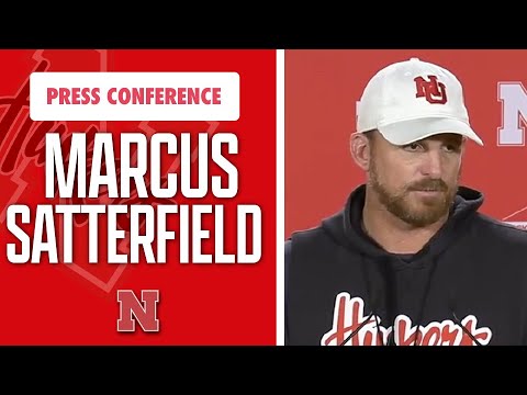 Nebraska Football OC Marcus Satterfield meets with the media on Tuesday ahead of UCLA I GBR