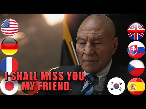 "I shall miss you, my Friend" Multilanguage | Charles Xavier (Multiverse of Madness)