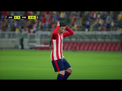 Japan vs Paraguay eFootball 2024 | PS4 Gameplay | Mundo Gamer