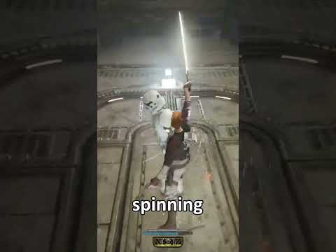 Goofy ahh spin - Star Wars Jedi: Survivor #shorts