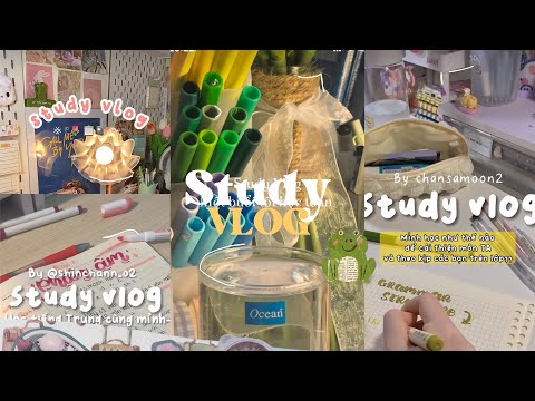 #10#xh #tiktok #studyvlog ◞ 📚 ೕ Tổng hợp các video study vlog trên tiktok ◞🌽