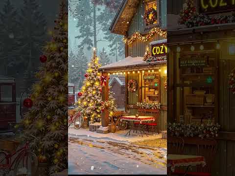 Smooth Christmas Jazz Music for Unwind #christmas #winternightjazz #christmascoffee #shorts