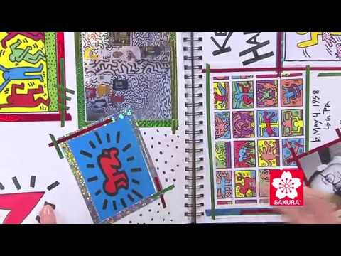 Keith Haring Inspired Project for Kids