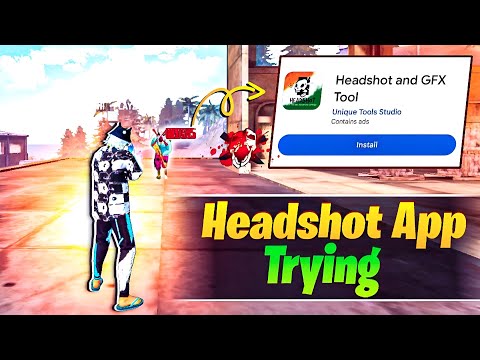 This Headshot App Working In Free Fire ? | Trying Auto Headshot App In Free Fire