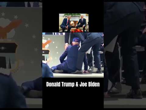 Donald Trump & Joe Biden 🤩 #donaldtrump #joebiden #trump #trump2024 #usa #shorts #viralvideo