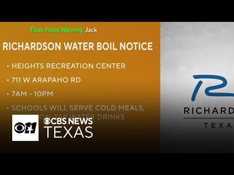 Boil water notice continues to impact Richardson residents, schools reopen