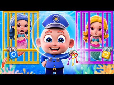 Baby Police Song 👮😇 | Animal Version | Cartoons For Kids | More Baby Songs & Nursery Rhymes