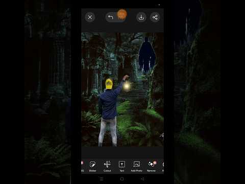 PicsArt dementor photo editing tutorial #shorts #shortvideo #picsartediting