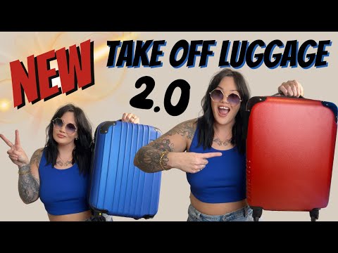 The Best Personal Item luggage HACK  | Take off Luggage 2.0 REVIEW.