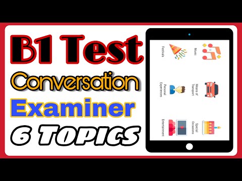 B1 Test Conversation Phase 6 Topics | B1 English Test Grade 5 Updates 2023