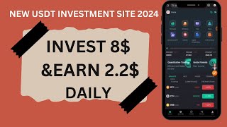 The Latest And Amazing USDT Investment Site | Earn 200$ daily by doing simple task