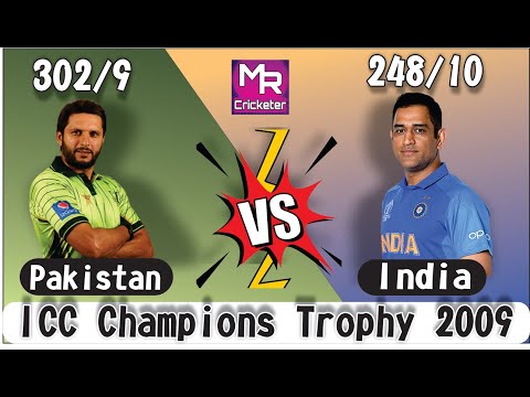 Pakistan vs India ICC Champions Trophy 2009 Full Match Highlights