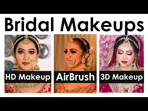 Best Bridal Makeup | Bridal Makeup options #bridal #bridalmakeup