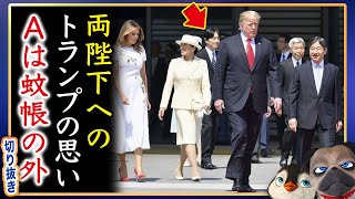 【招待】両陛下ついに訪米でトランプ大統領と再会か。A宮は蚊帳の外【切り抜き】