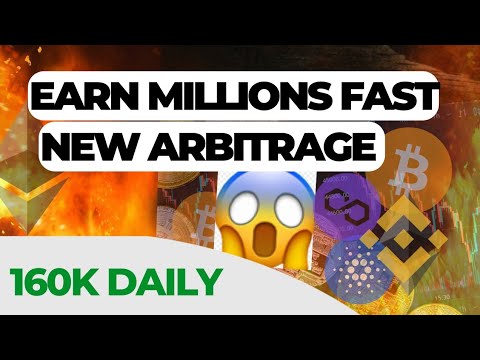 New!😱 Unlimited Dollar, Crypto #Arbitrage Trading Opportunity | Make Money Fast