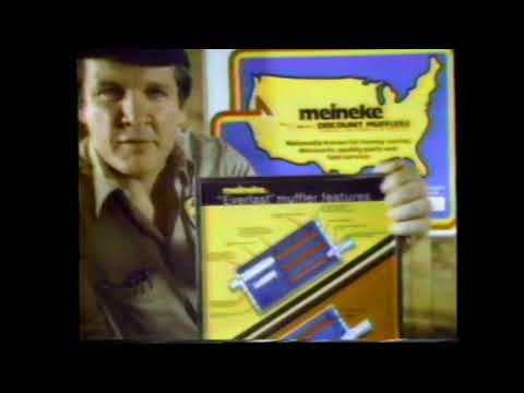 1983 Meineke Discount Mufflers "The Everlast Muffler" TV Commercial