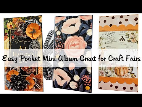 Easy Pocket Scrapbook Great For Craft Fair