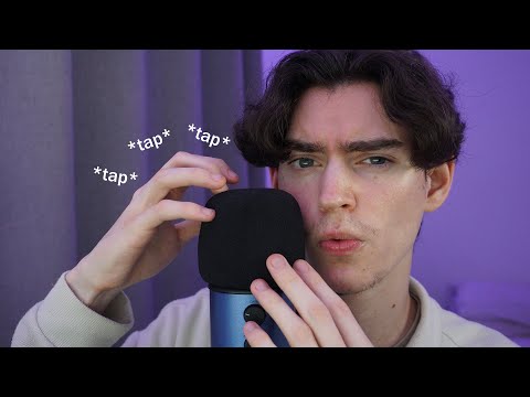 ASMR Intense Mic Tapping + Scratching & Close-up Mouth Sounds (TINGLY)