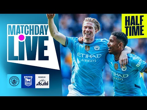 CITY SCORE 3 TIMES IN 3 MINUTES! | Man City 3-1 Ipswich | Premier League | MatchDay Live