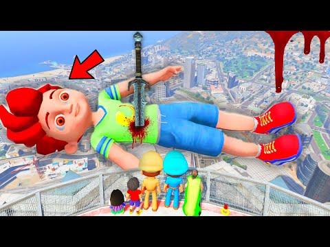 Colourful Granny Attack Little Singham Kiko Shinchan Shiva in GTA 5 | Little Shingham Cartoon