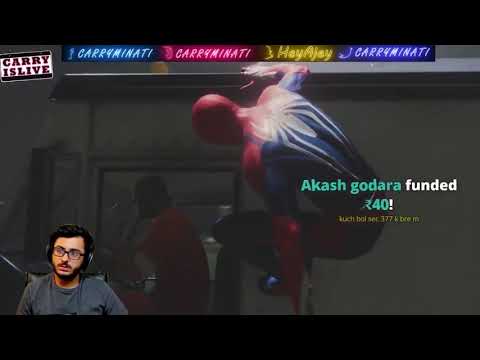 Spider-Man game play  carryminati