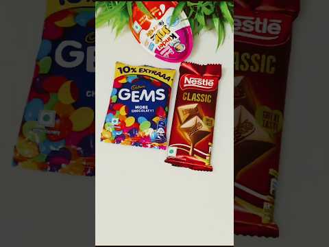 Gems Chocolate kinder Joy Box & Classic Chocolate 🍫#shortvideo #shorts