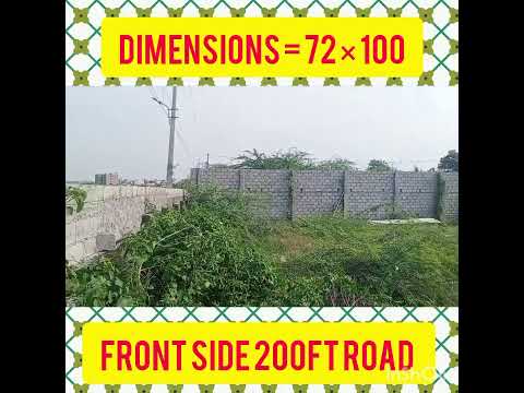 COMMERCIAL PLOT,800YRDS, EAST FACING, FRONT SIDE 200FT ROAD, NEAR BY NARSAMPET ROAD. WARANGAL