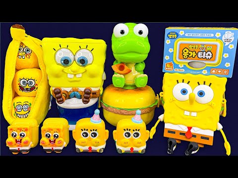 🔴 [12hr Livestream] SUPER COLLECTION SPONGEBOB SQUAREPANTS TOY - ASMR Satisfying Toys Unboxing