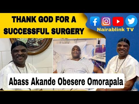 Nigerian Fuji Musician, Obesere Says He Survived Life - Threatening Surgery