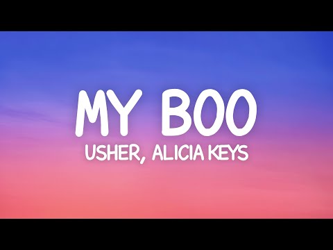 Usher - My Boo (Lyrics) ft. Alicia Keys