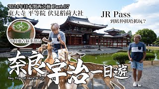 【2024 日本関西之旅 Ep.07】奈良宇治一日遊：JR Pass 到底仲抵唔抵玩？