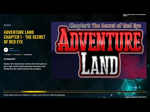 ADVENTURE LAND Chapter 1: The Secret of Red Eye - All Quests 14/14 Walkthrough Gameplay The Sandbox