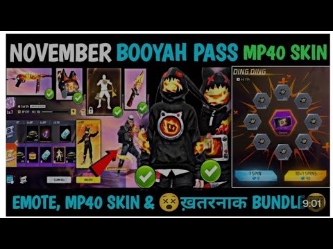 November Booyah Pass Premium Vs Premium Plus | New Booyah Pass FF 399 Me Kya Milega Emote Bundle ?