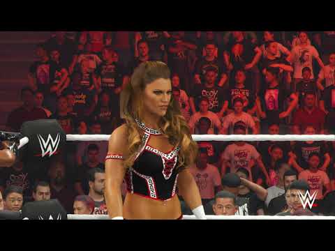 Alba Fyre & Isla Dawn vs Eve Torres & Lisa RAW EP: 65 LISA GETS A TAG TITLE MATCH WITH HER HERO!!