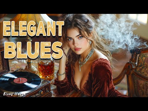 Elegant Blues Jazz 🥃 Exquisite Mood Blues Background Music 🥃 Best of Slow Blues/Rock Collection 2025