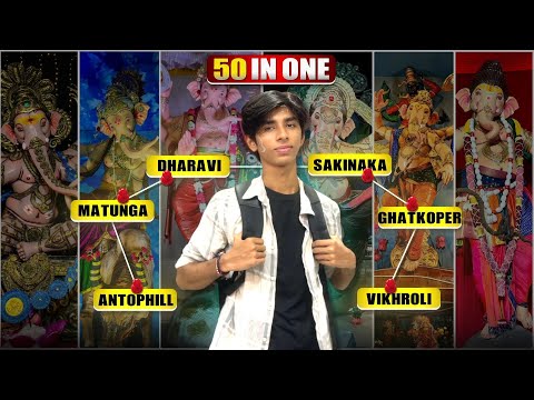 50 Ganpati Darshan Challenge 😧 | Completed ?