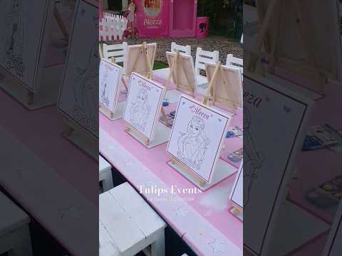 Barbie Party Kids Setup idess | Tulips Party Planner Lahore #barbie