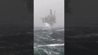 BRUTAL North Sea #lifeatsea #sea #ship #ocean #seamannotes #offshore #northsea #shorts #workatsea