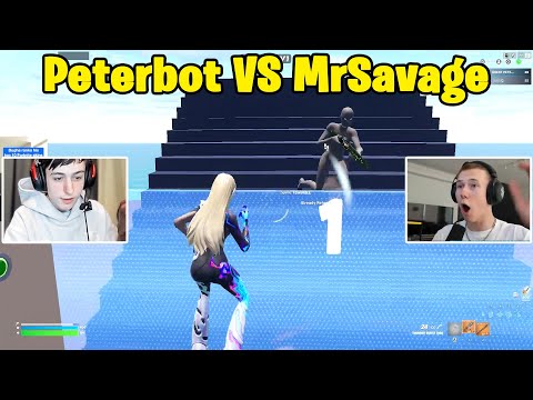 Peterbot VS MrSavage 1v1 TOXIC Buildfights!