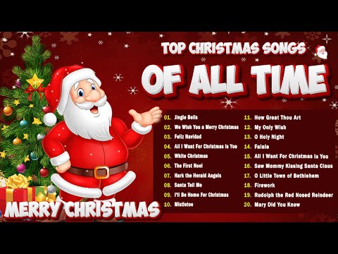 Top 90 Christmas Songs with Lyrics 🎅 Merry Christmas ! Top Christmas Songs Music Playlist 🎄