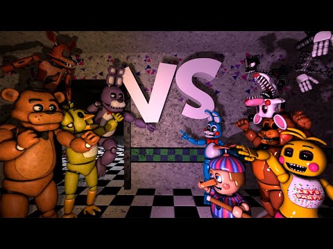 Five Funky Nights at Freddy's 2 HD Remake || By Father Ferguson