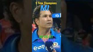 MI 5 time champions. Qualifier2 MI VS GT. #mgr #ipl #cricket  #mi #gt #qualifier2 #mivsgt