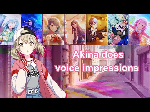 Akina (Kohane's VA) does impressions of Proseka characters