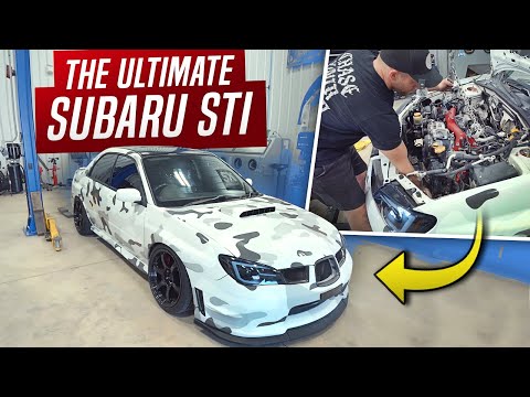 COMPLETELY REBUILDING MY 2007 SUBARU STI!