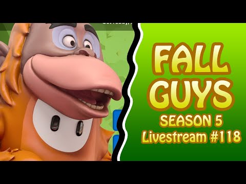 KING LOUIE'S CHALLENGE | Fall Guys Season 5 Live Stream #118