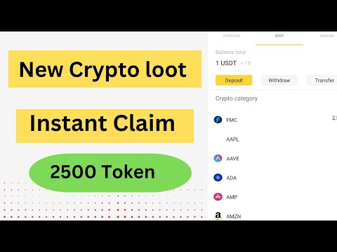 New Crypto Loot Today || How to Earn Money From Mobile || New Crypto Loot Instant Withdrawal ||