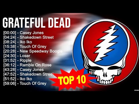 Grateful Dead 2023 MIX ~ Top 10 Best Songs ~ Greatest Hits ~ Full Album