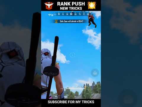 RANK PUSH NEW YEAR IN FREE FIRE || TRICKS FOR RANK PUSH GARENA FREE FIRE #Shorts