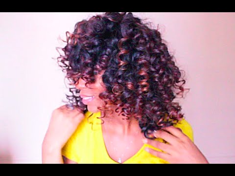 Big Curly Hair w/ Curling Wand