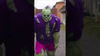 THE CLEANEST SUPERHERO TRANSITION spiderman, hulk, marvel zombie super hero #shorts